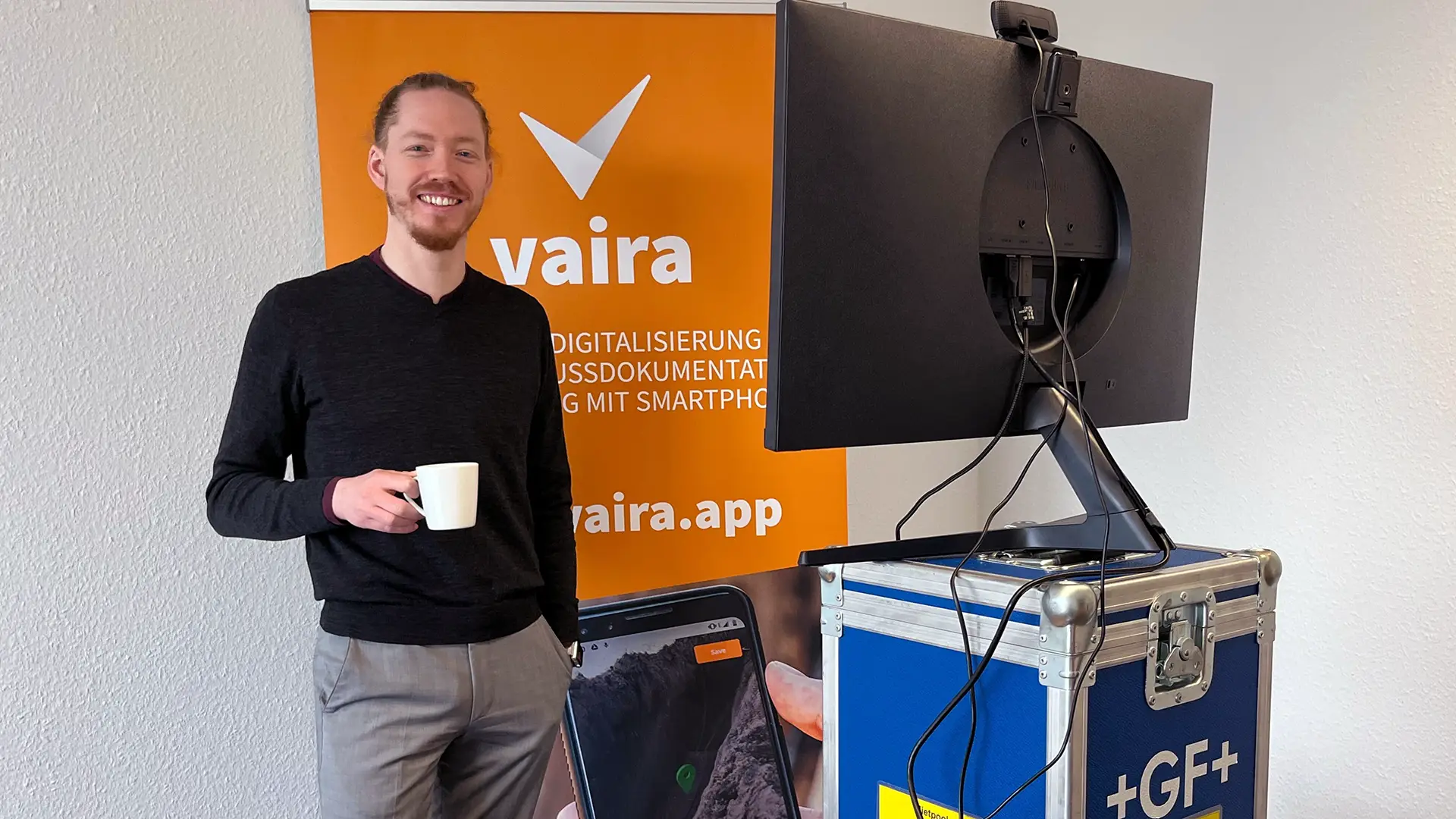 Der digitale Monteur – Max Erdmann präsentiert für Vaira beim IRO Online-Event