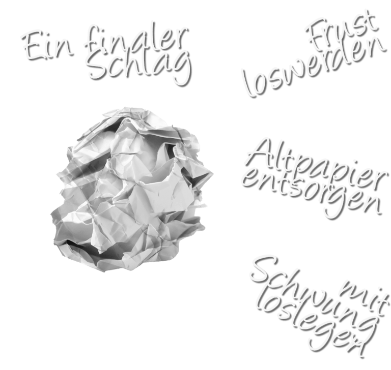 Digitalisierungskeule – das zerknüllte Papier weicht der modernen Baudokumentation.