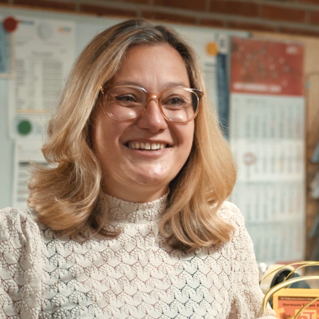 Screenshot aus dem Interview mit Stephanie Kölling von der Hermann Tönjes GmbH.