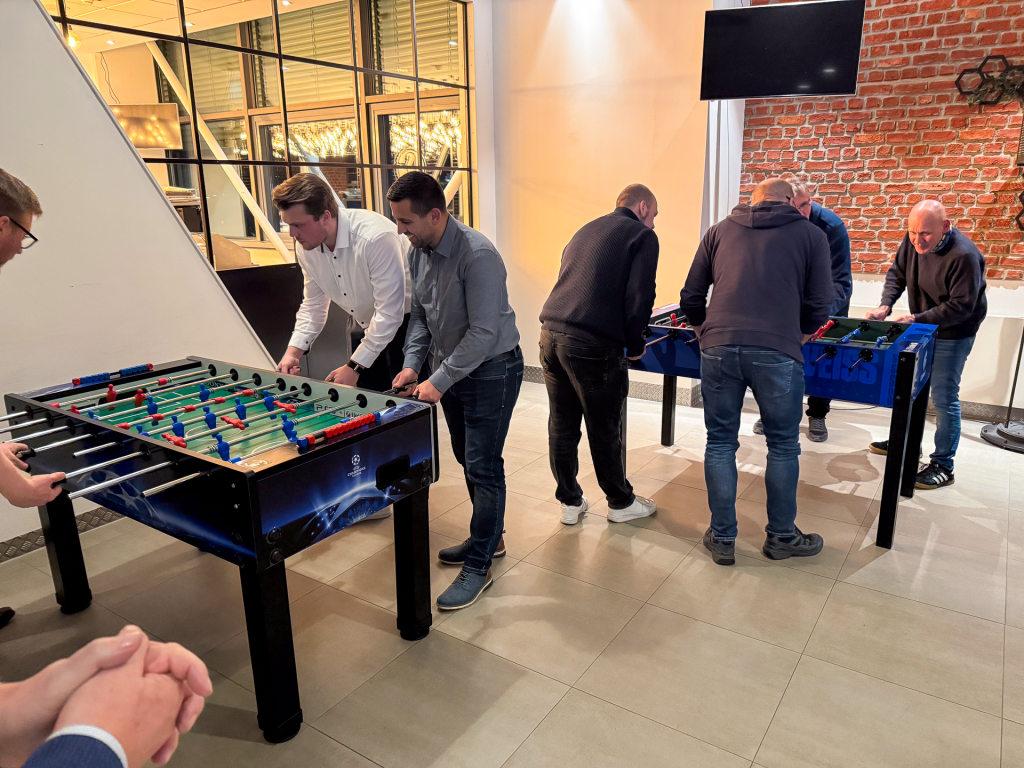 Beim Tischkickern wurden auf den GC Tagen 2026 neue Kontakte geknüpft.