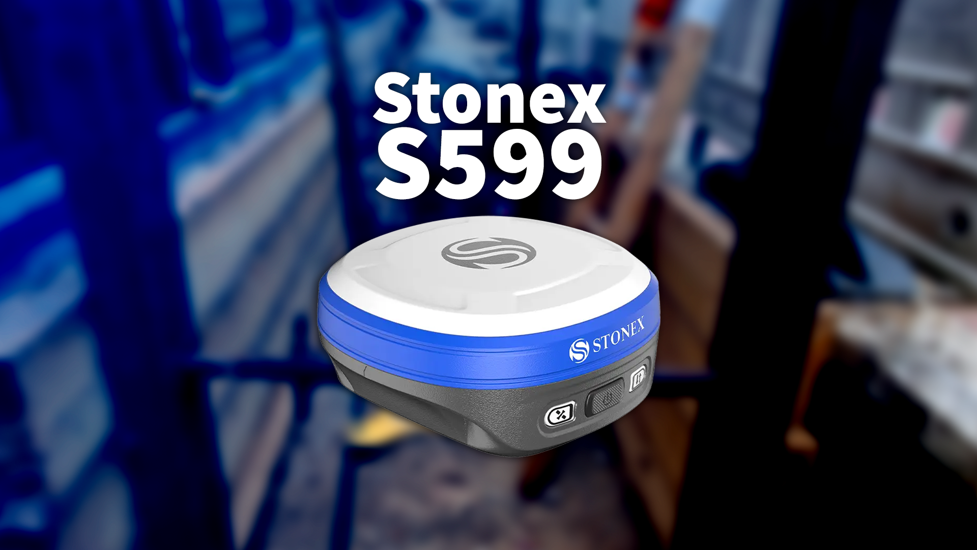 Stonex S599 jetzt mit Vaira Android verfügbar für Vermessungen z.B. mit einem Samsung-Smartphone auf der Baustelle.